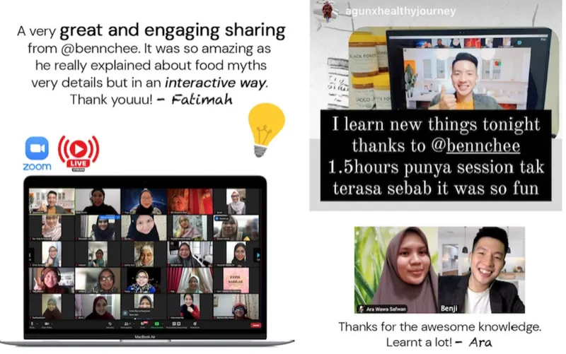 Skor peserta webinar 9 hingga 10