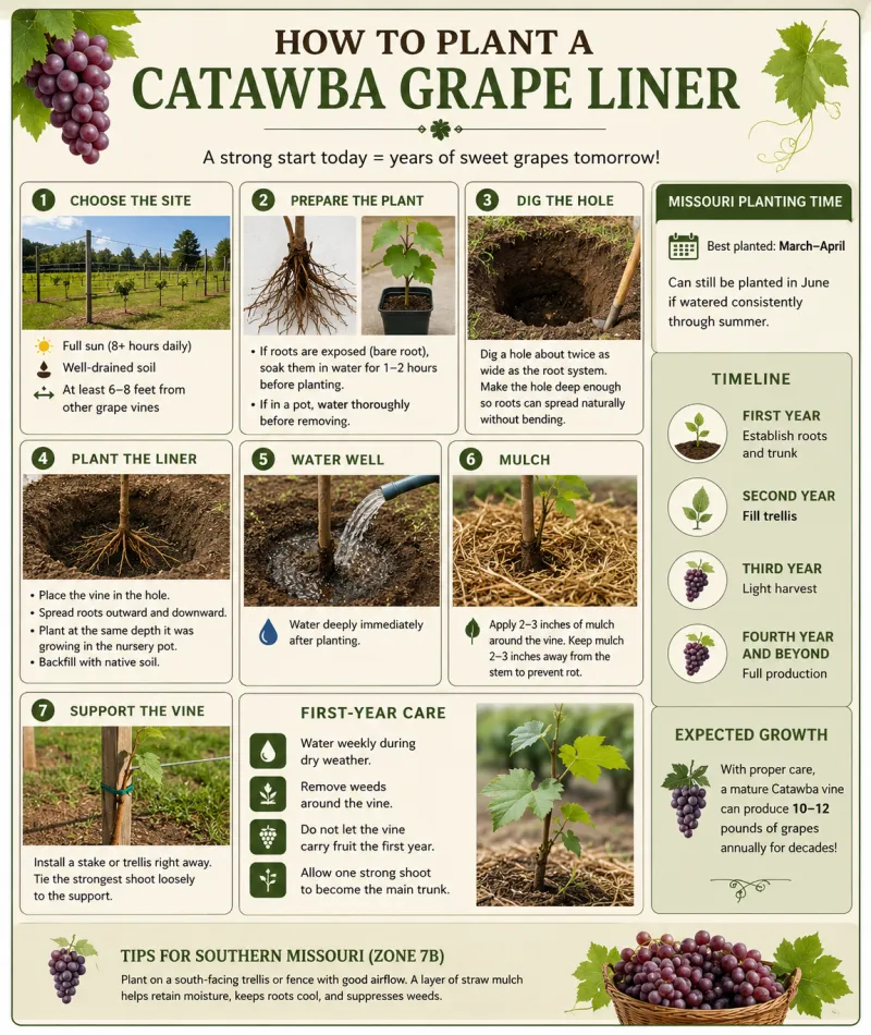 Catawaba Grape Starter