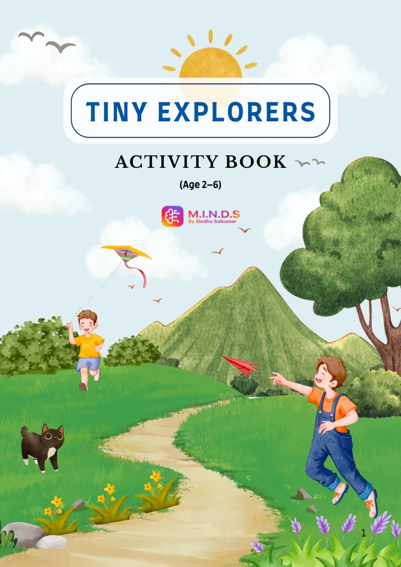 Play Smart: Fun Activities to Boost Fine Motor Skills, Thinking & Creativity in Kids (2–6) | M.I.N.D.S | Printable PDF