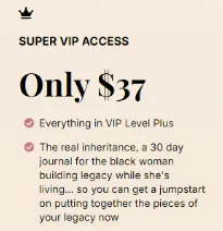 Webinar Super VIP Access