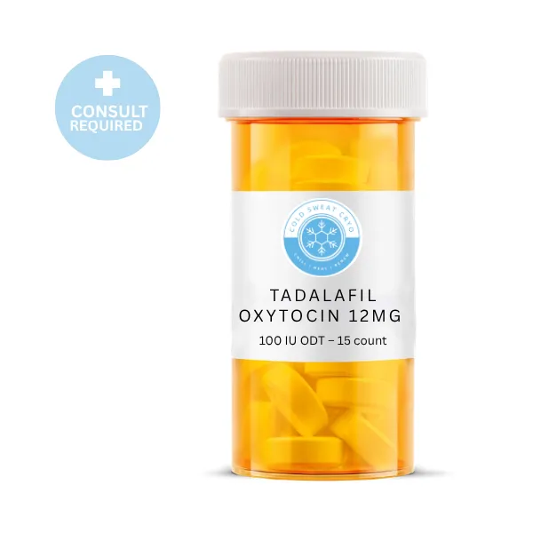 Tadalafil/Oxytocin 12mg/100 IU ODT - 15 Count