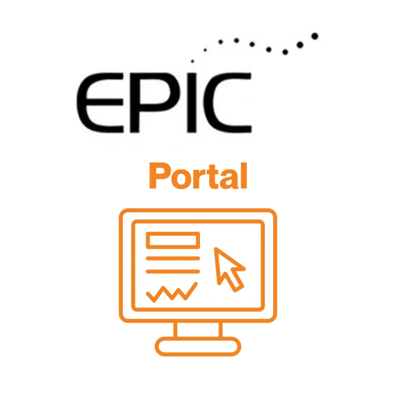 EPIC portal for scheduling and reporting access