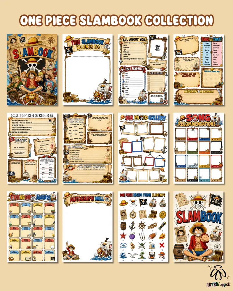One Piece Slambook Collection