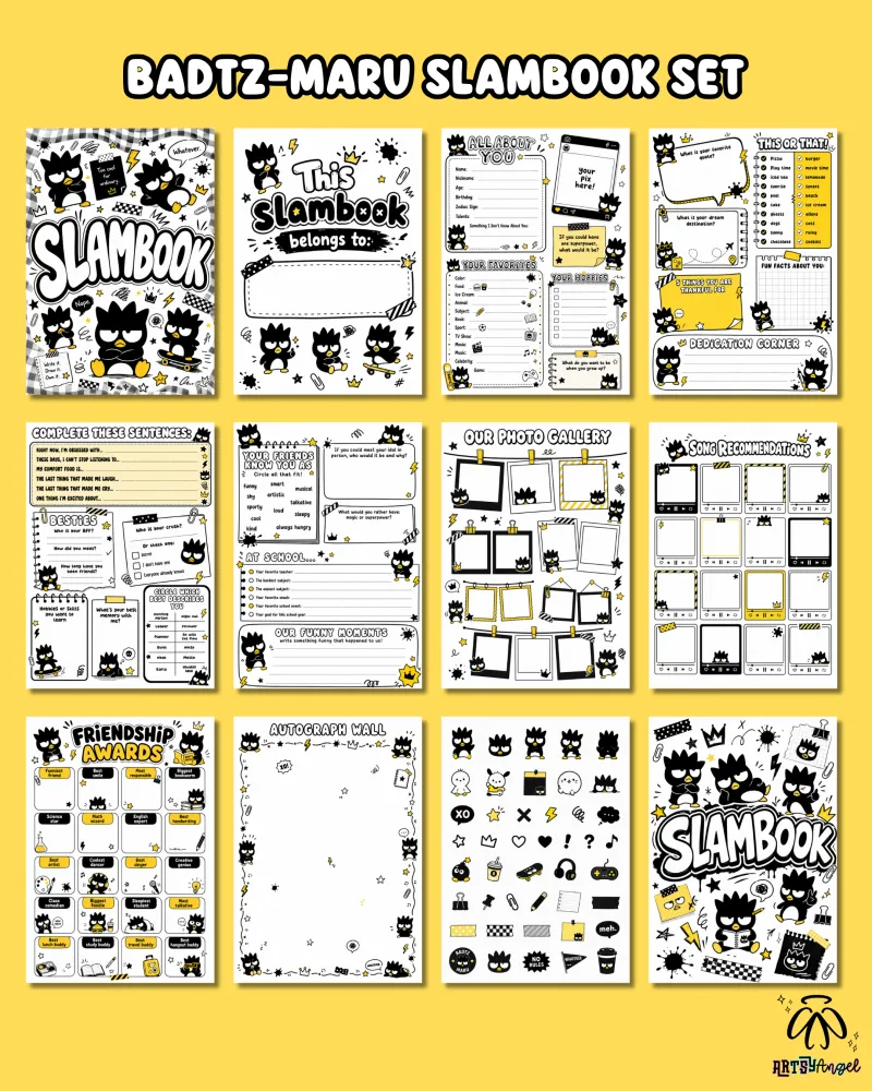 Badtz-maru Slambook Collection