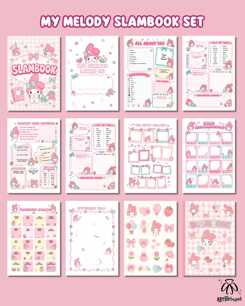 My Melody Slambook Collection