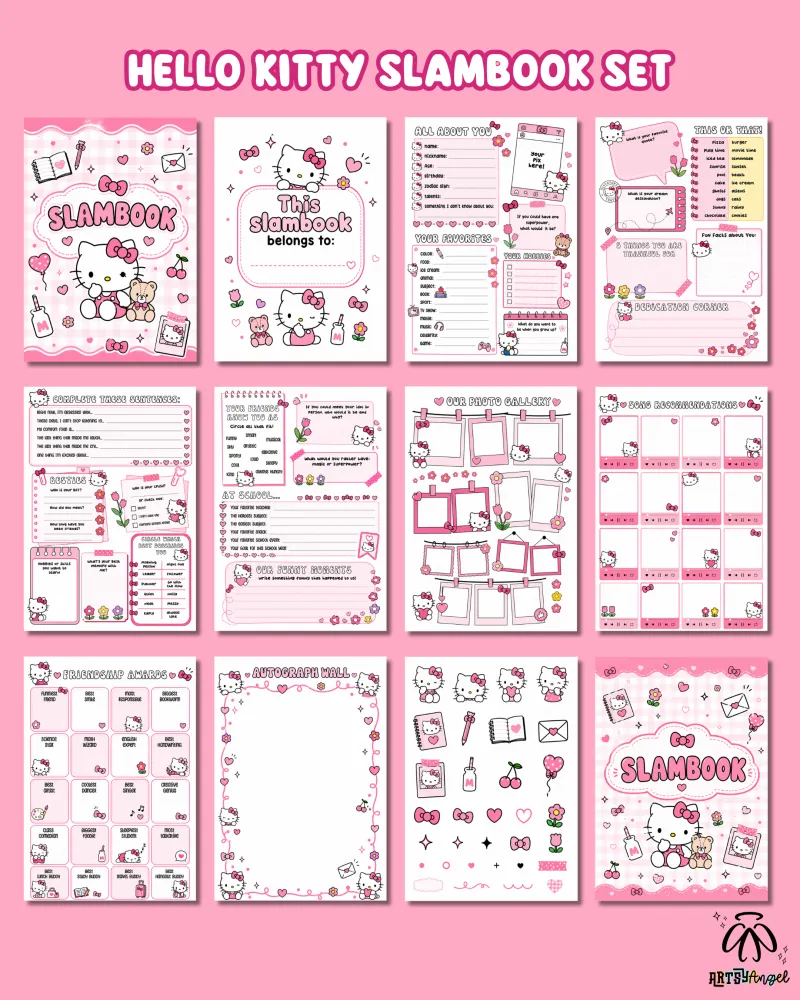 Hello Kitty Slambook Collection