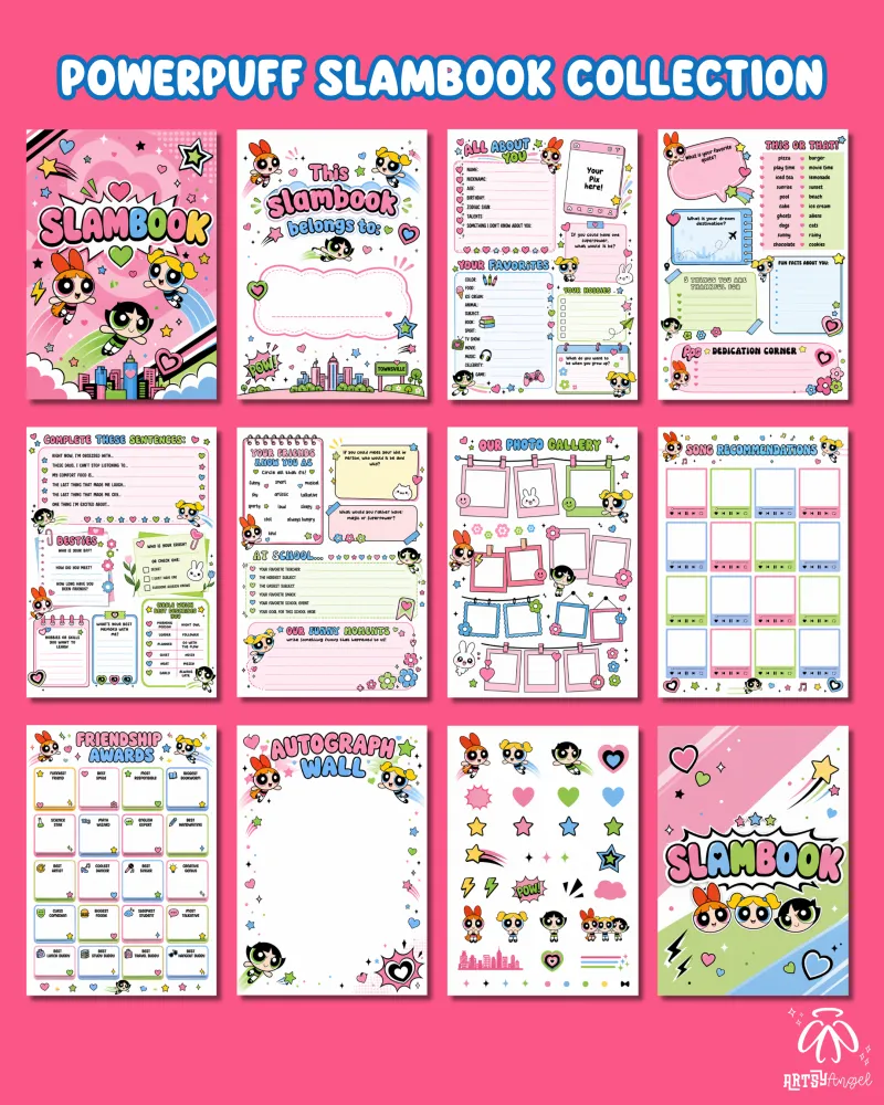 Powerpuff Girls Slambook Collection