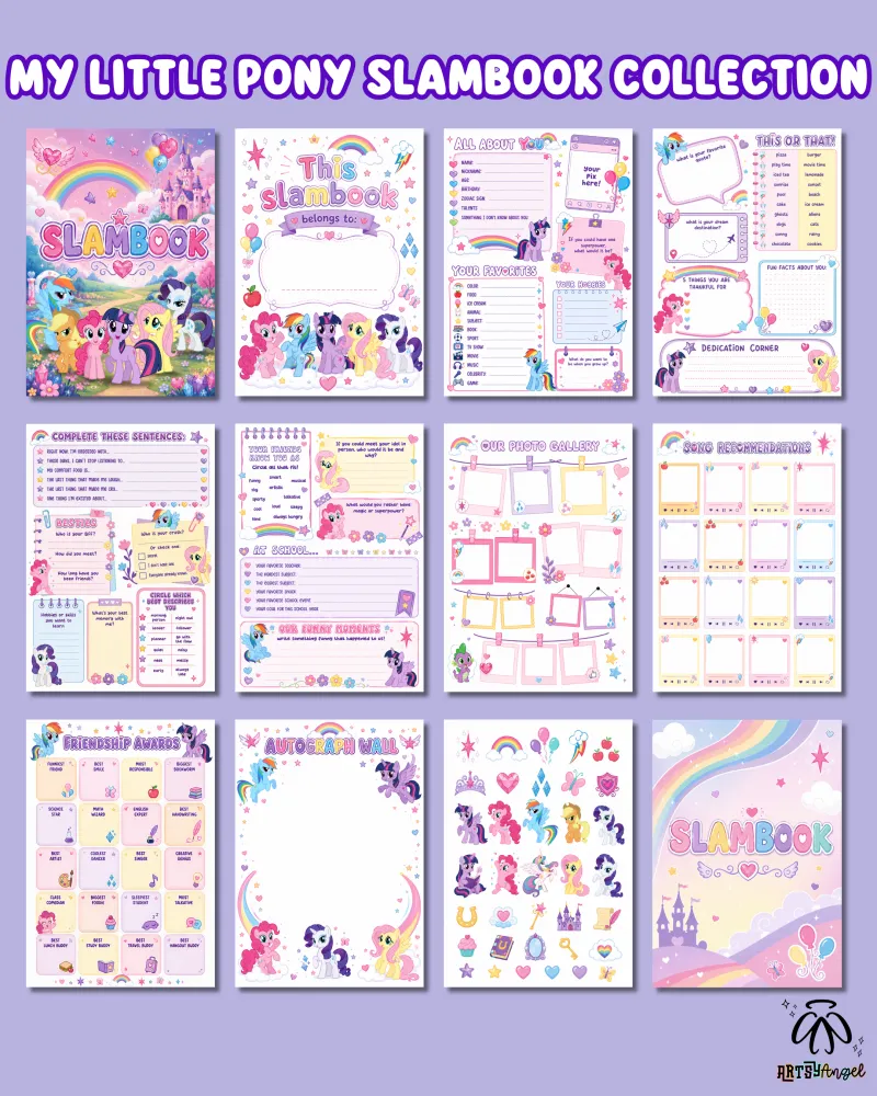 My Little Pony Slambook Collection