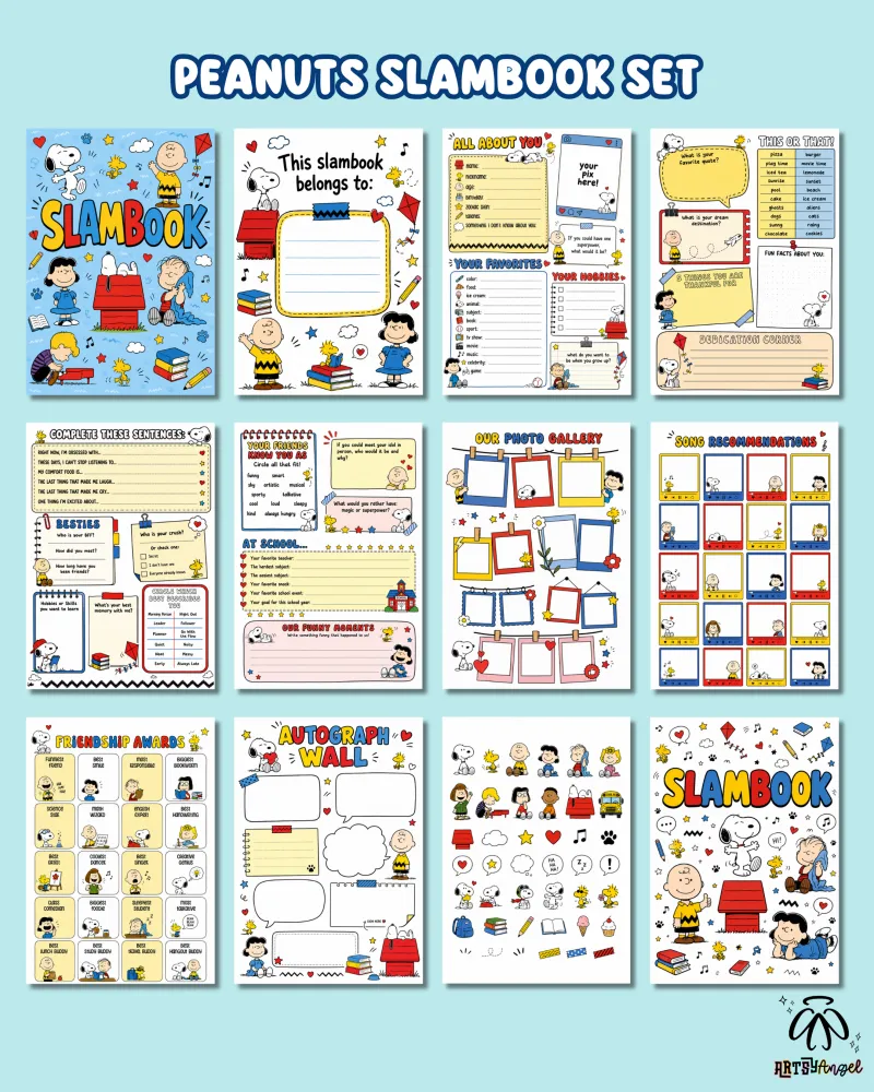 Peanuts Slambook Collection