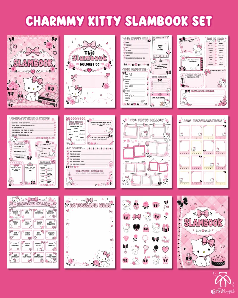 Charmmy Kitty Slambook Collection