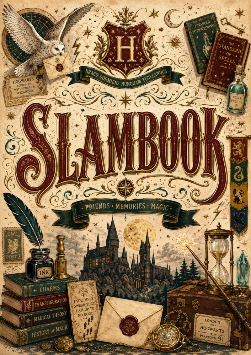 Harry Potter Slambook Collection