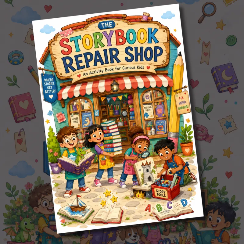 The Storybook Repair Shop Activity Book