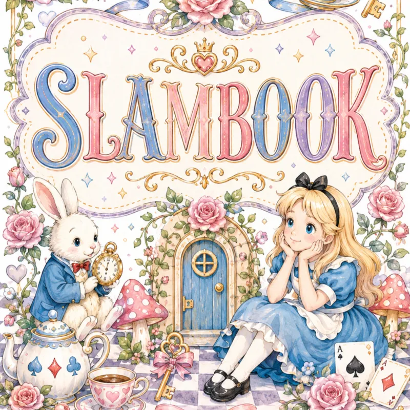 Alice in Wonderland Slambook Collection