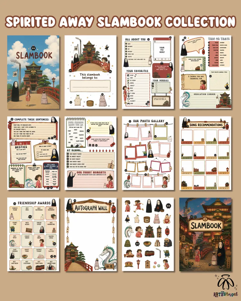 Spirited Away Slambook Collection