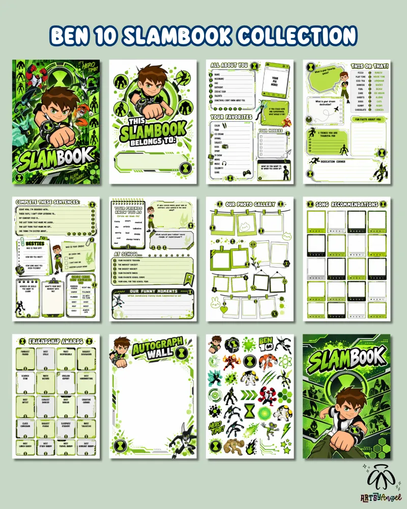 Ben 10 Slambook Collection