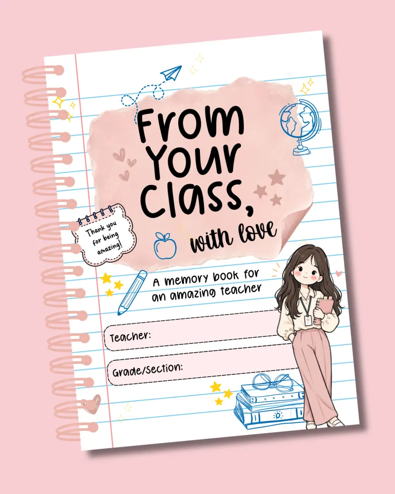 Class Slambook Teachers’ Day Gift (Female Teacher Edition)