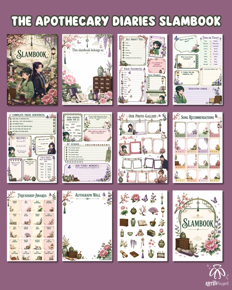 The Apothecary Diaries Slambook Collection