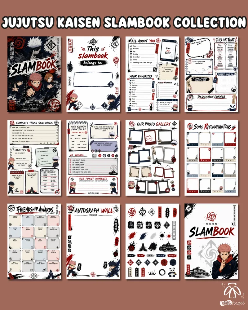Jujutsu Kaisen Slambook Collection