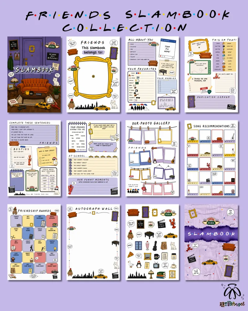 Friends Slambook Collection