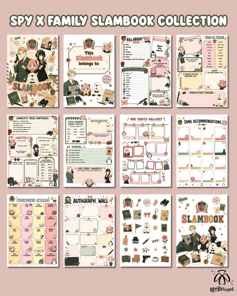 Spy x Family Slambook Collection