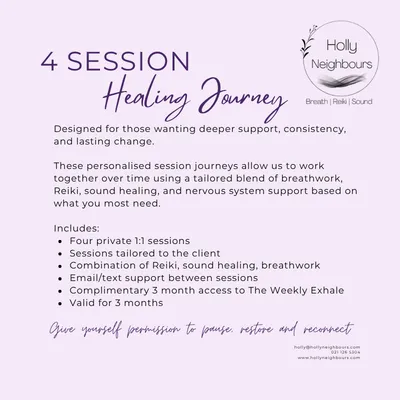 4 Session Healing Journey