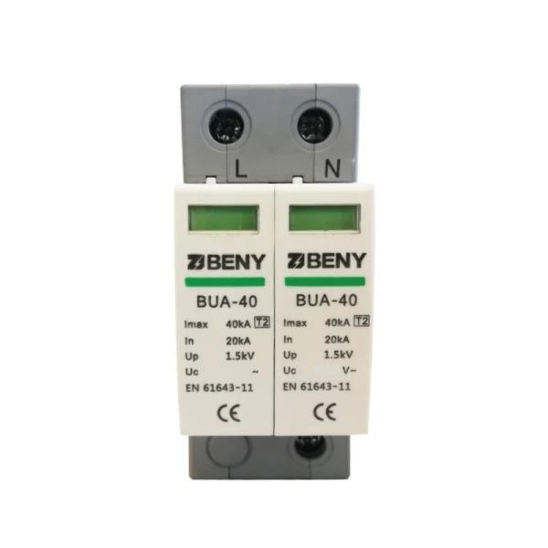 ZjBeny Surge Protection PV DC Type II 600V