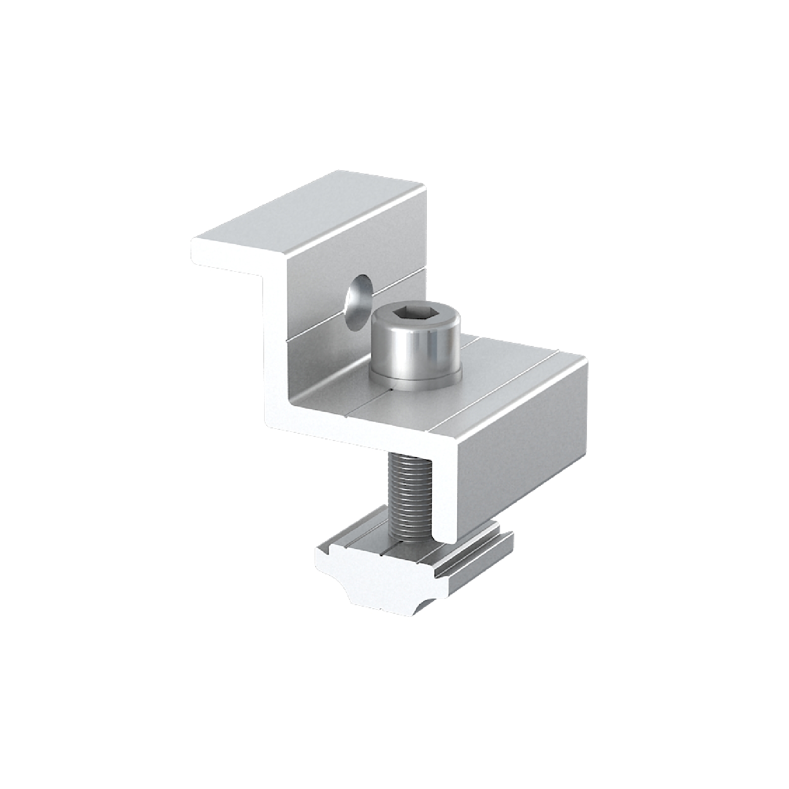 End Clamp – Universal 35/40mm Aluminium
