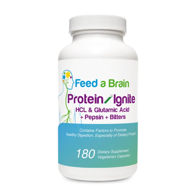 Protein🧪Ignite – L-Glutamic Acid + HCL + Pepsin + Gentian Bitters