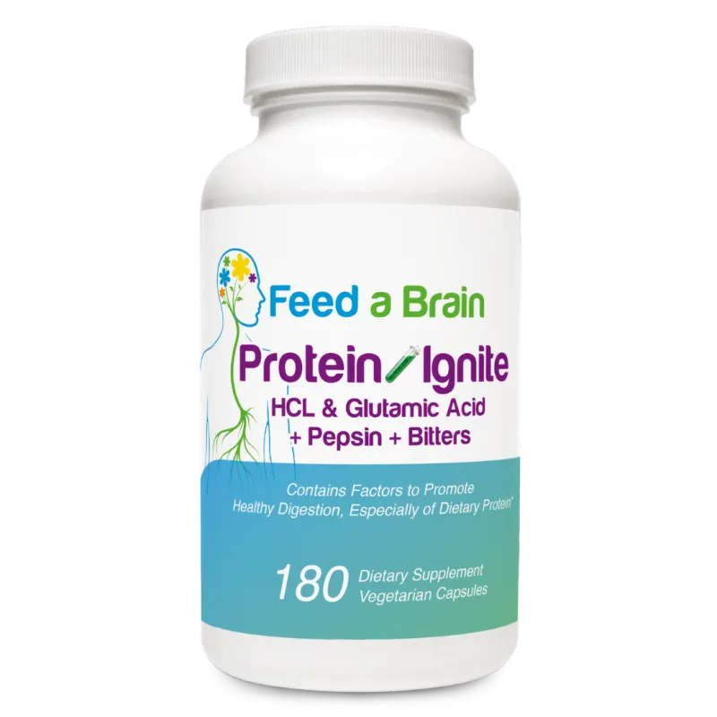 Protein🧪Ignite – L-Glutamic Acid + HCL + Pepsin + Gentian Bitters