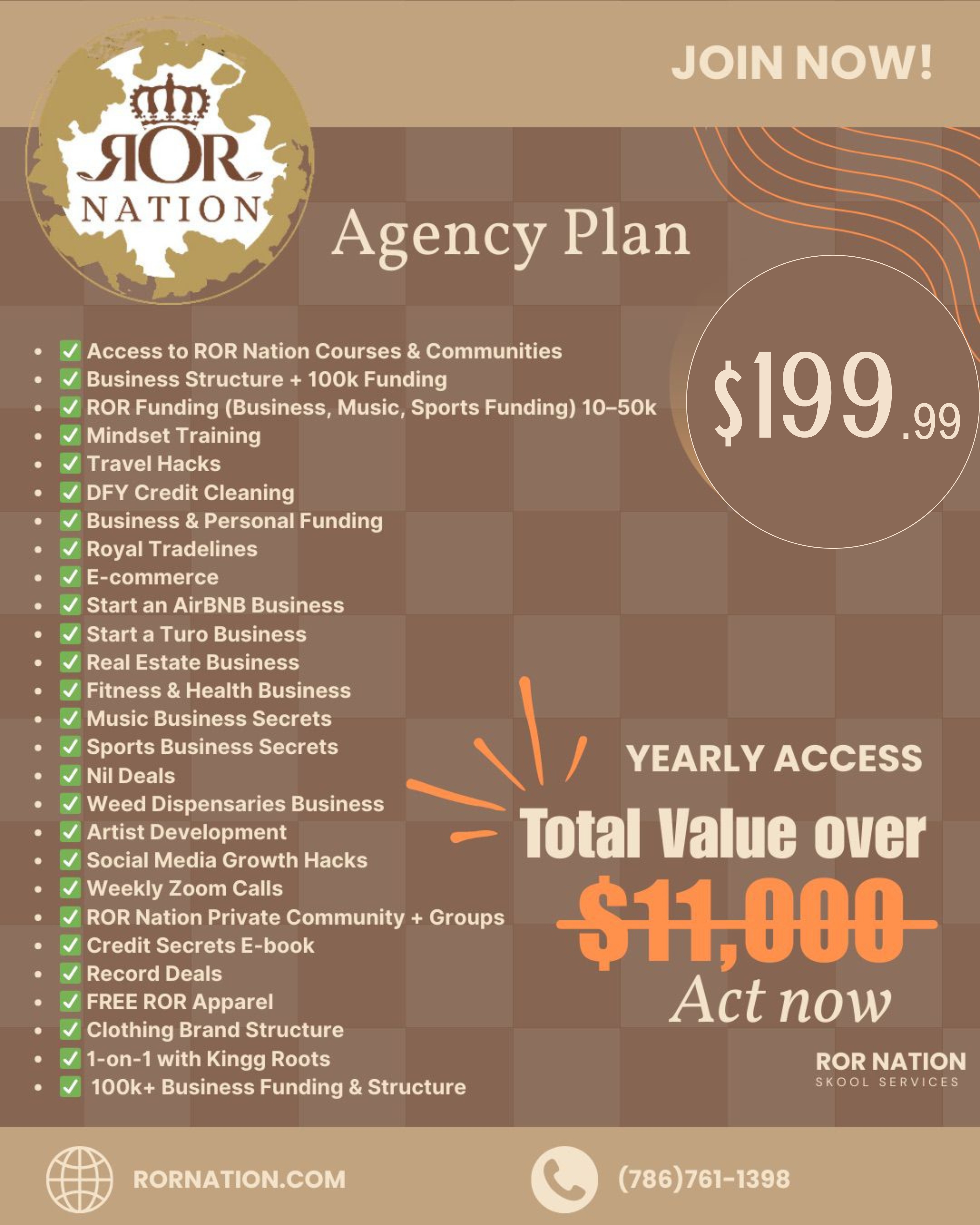 Agency Plan | Monthly Access @ $199