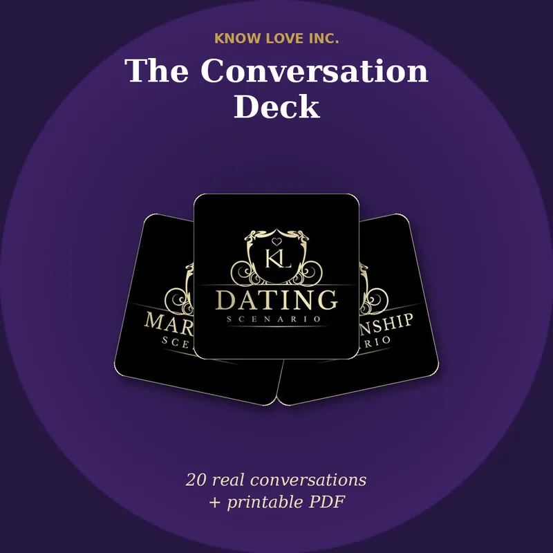 Know Love Conversation Deck