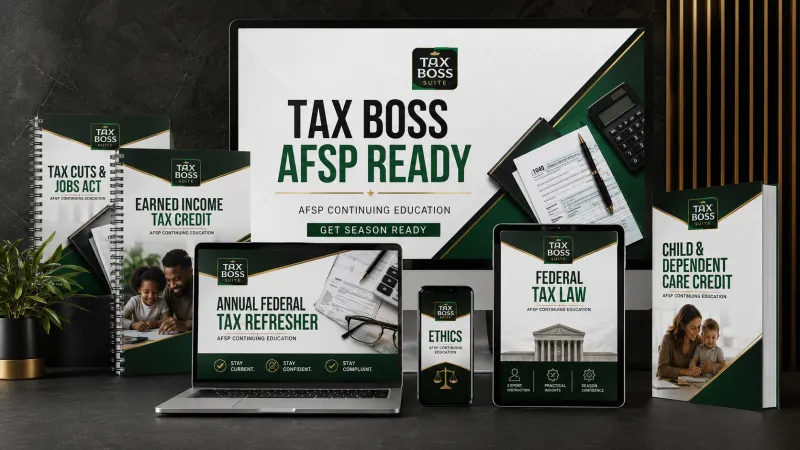 Tax Boss AFSP Ready Course