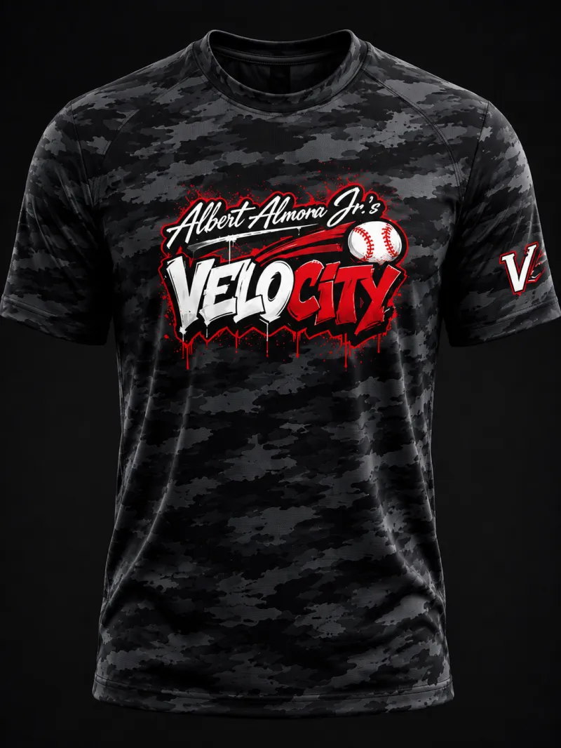 VeloCity Camo Performance Tee