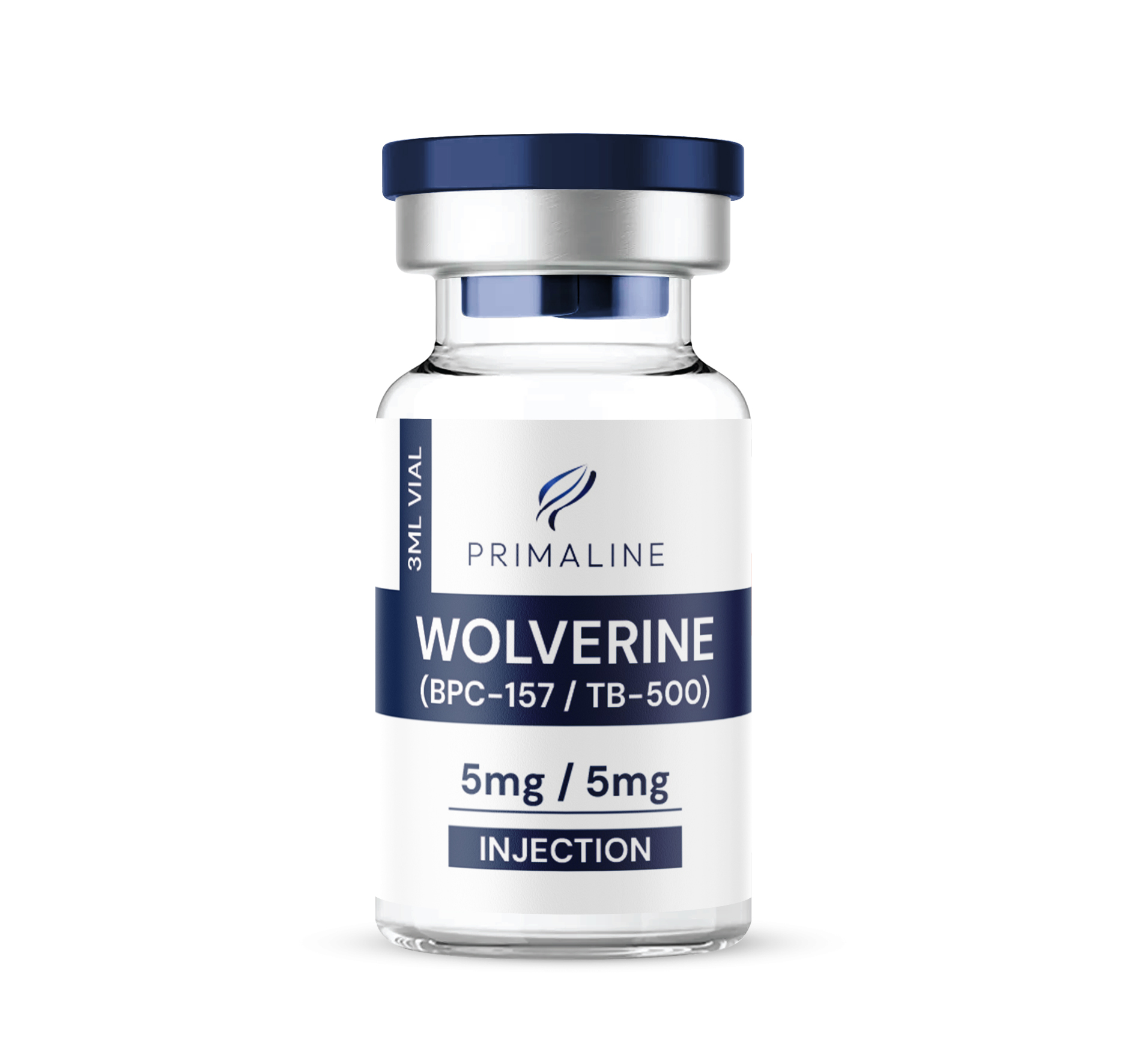 Wolverine (BPC-157 / TB-500) 5mg/5mg (3mL) - Lyophilized