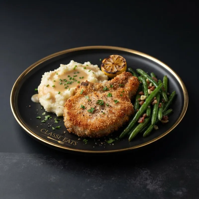 Fried Pork Chop Plate