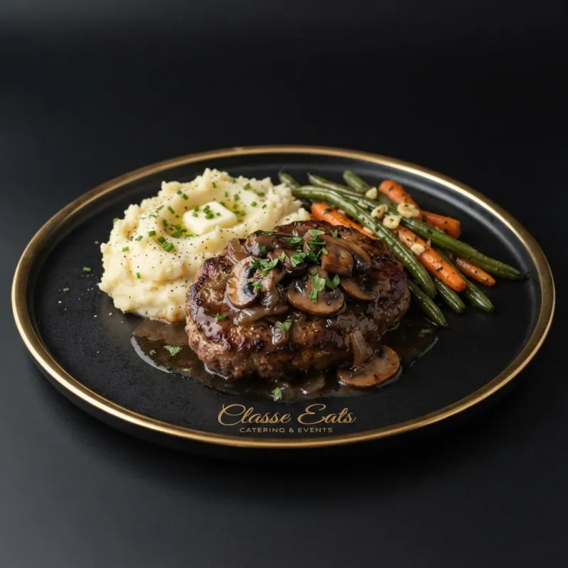 Salisbury Steak Plate