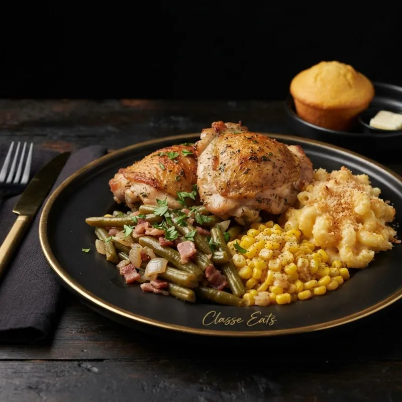 Baked Chicken Plate