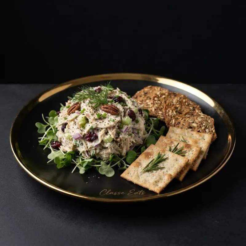 Chicken Salad & Artisan Crackers