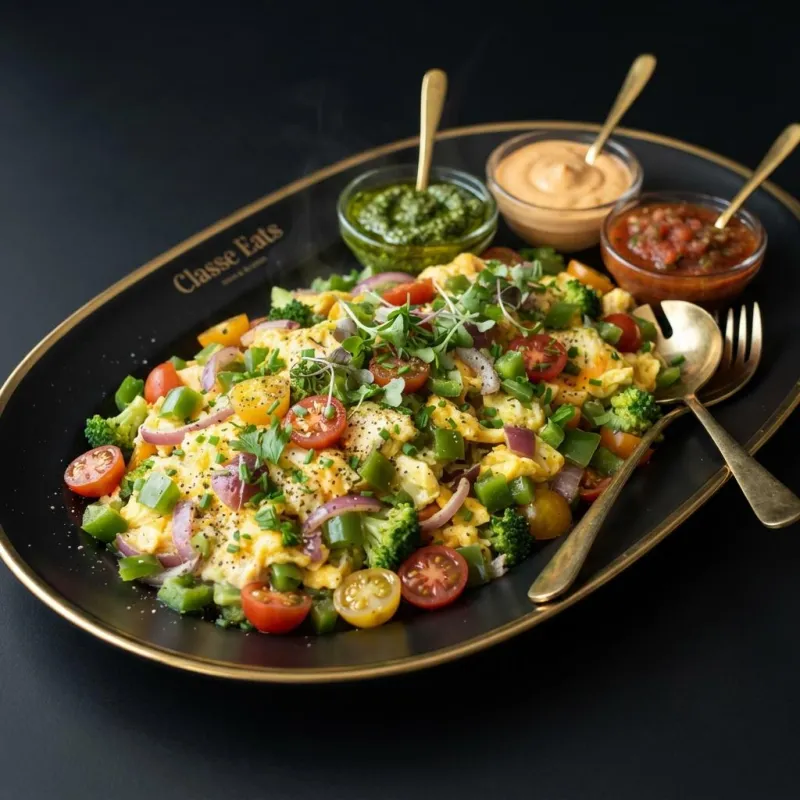 Veggie Egg Scramble