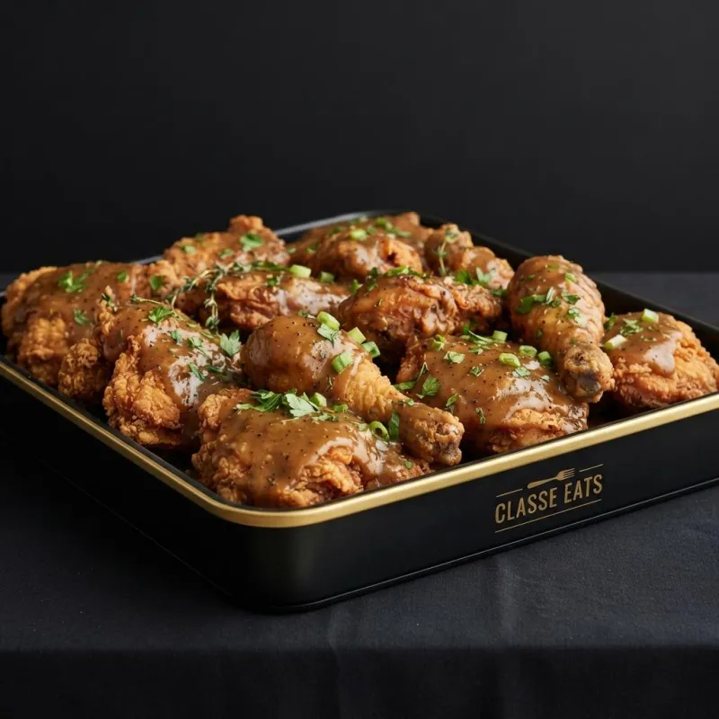Smothered Chicken Tray