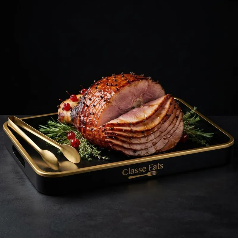 Honey-Glazed Spiral Ham Tray