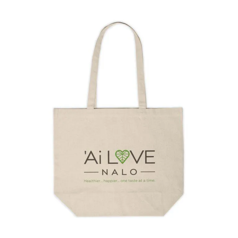 Canvas Shopping Tote