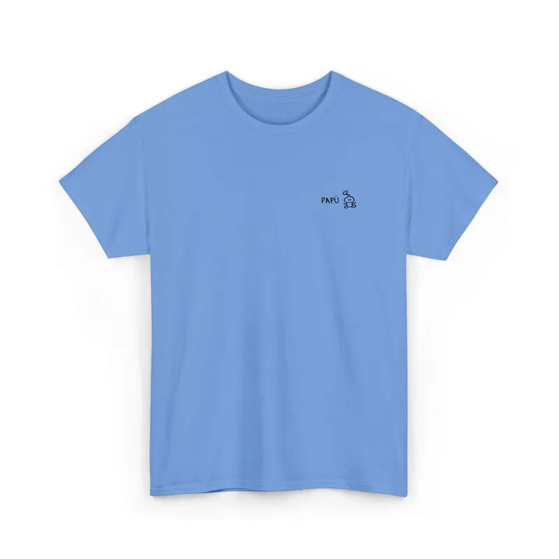 Minimal Paw Print Tee — ‘Paw’ Chest Logo Cotton T‑Shirt