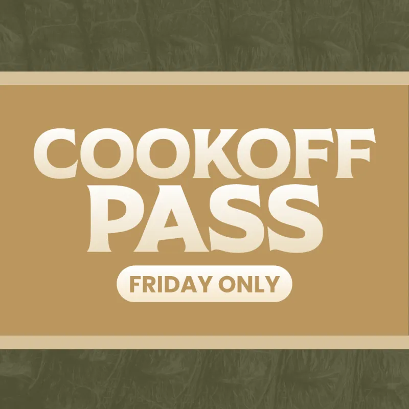 Cookoff Pass (Adult & Child)