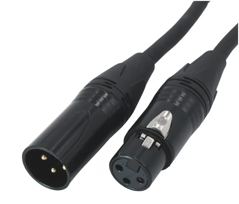 25 Foot XLR Quad Core Professional Series Microphone Cable