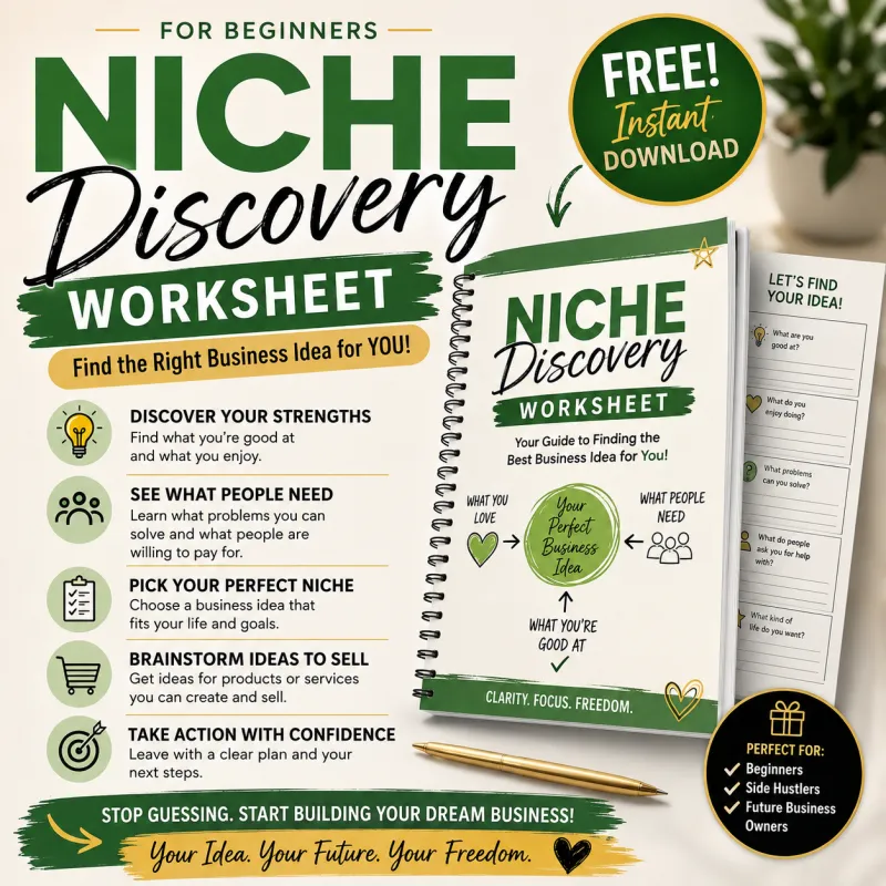  Niche Worksheet