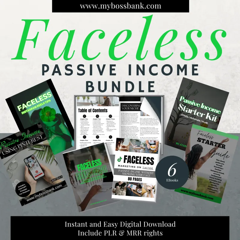 Faceless Passive Income Bundle