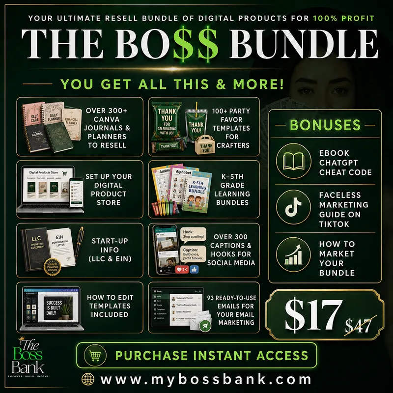 The Boss Bundle -DFY Template Pack