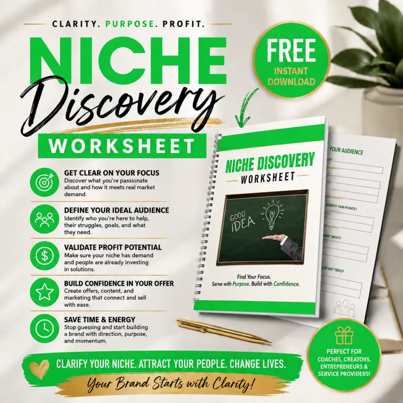  Niche Discovery Worksheet