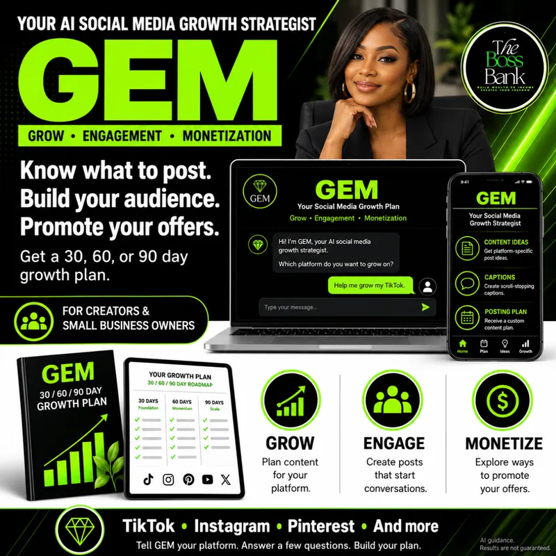 GEM™ Grow • Engagement • Monetization 